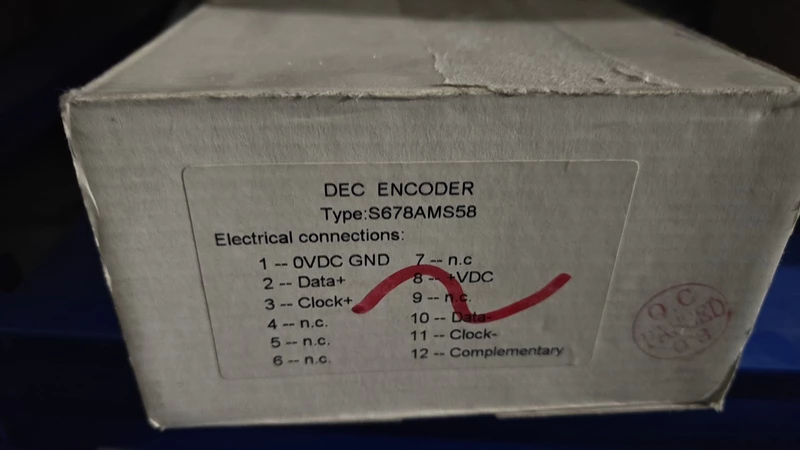 DEC S678AMS58 Absolute Encoder for Precision Control