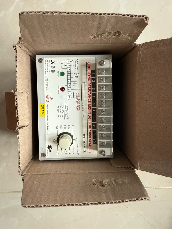 LUXCO SBAG-202 Insulation Monitor for Industrial Systems