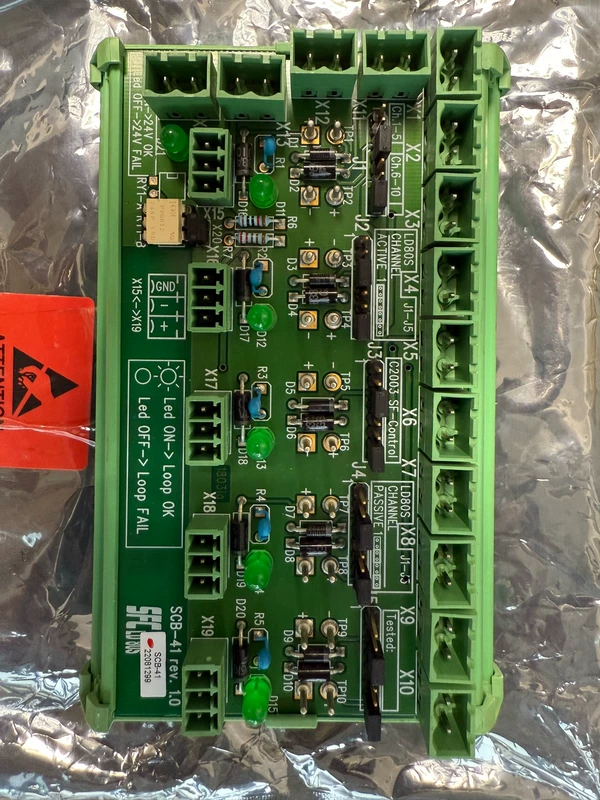 Emerson SCB-41 Sensor Connection Board for Automation Systems