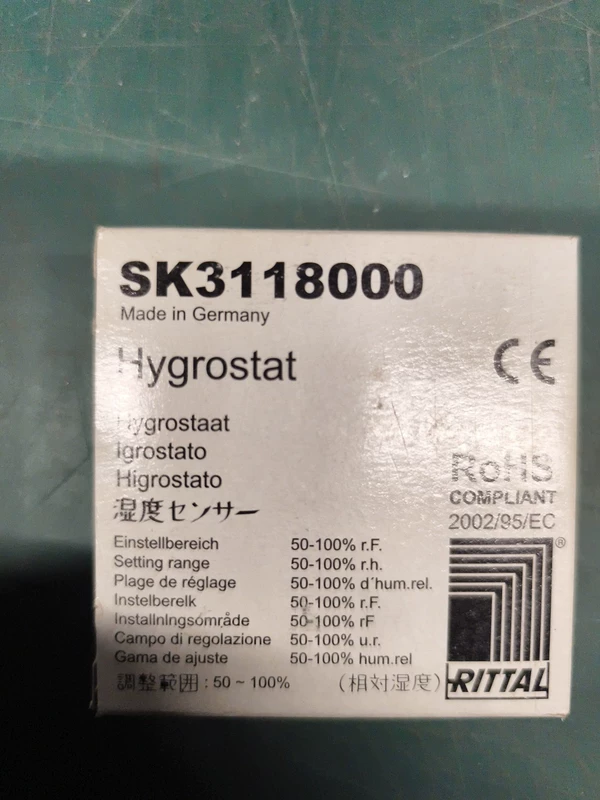 Rittal SK3118000 Humidity Controller for Enclosures