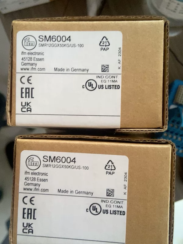 IFM SM6004 SMR12GGX50KG/US-10 Force Sensor