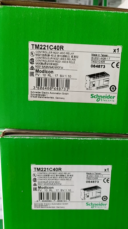Schneider TM221C40R PLC Controller for Automation