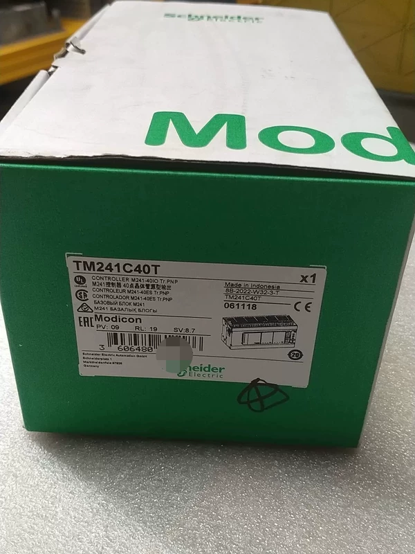 Schneider TM241C40T PLC Controller for Industrial Machines
