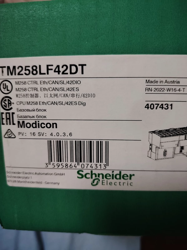 Schneider TM258LF42DT Programmable Logic Controller