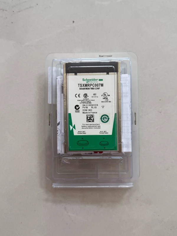 Schneider TSXMRPC007M Memory Card for PLC Expansion