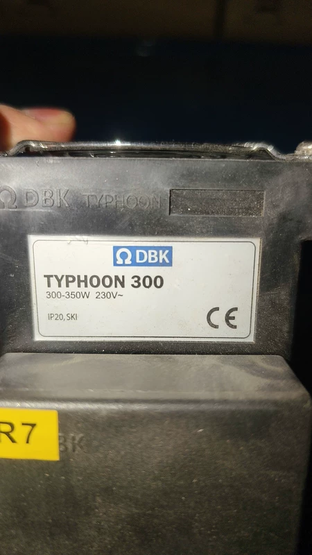 DBK TYPHOON 300 Industrial Heater - Powerful Air Heating