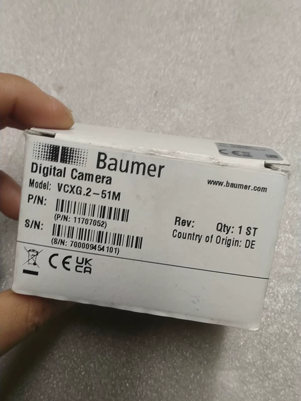 Baumer VCXG.2-51M Industrial Camera for Precision Vision
