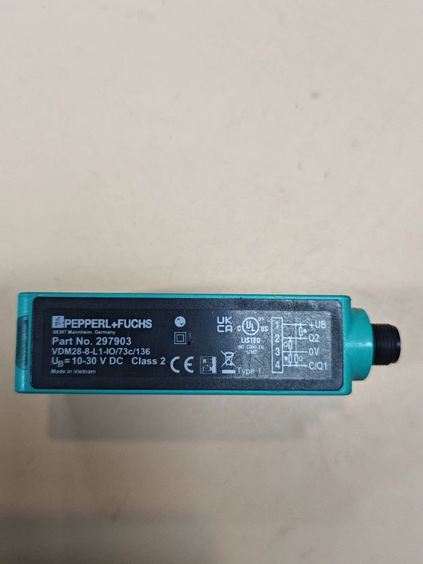 PEPPERL+FUCHS VDM28-8-L1-IO/73c/136  297903 Laser Sensor