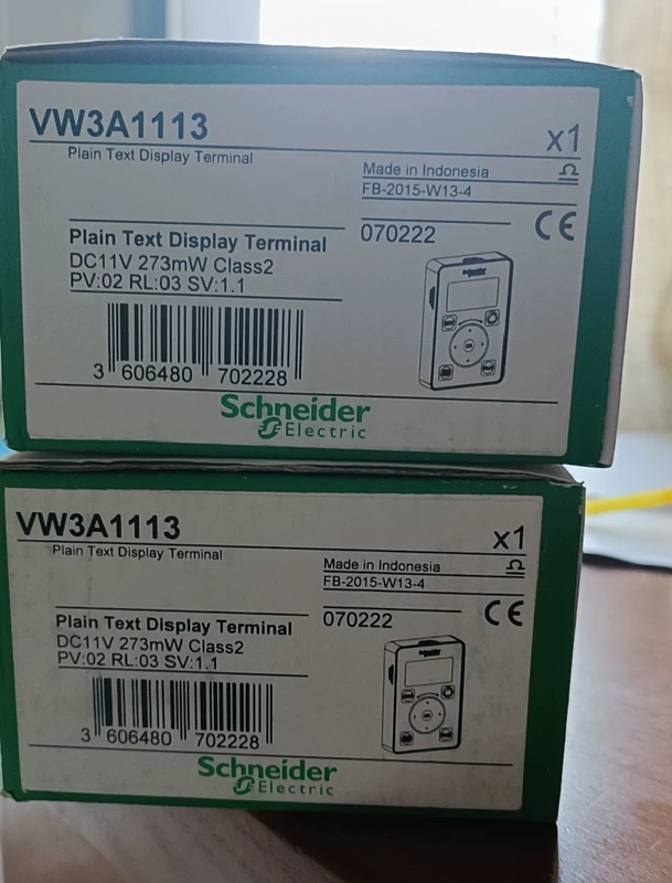 Schneider VW3A1113 Drive Keypad for Altivar Control