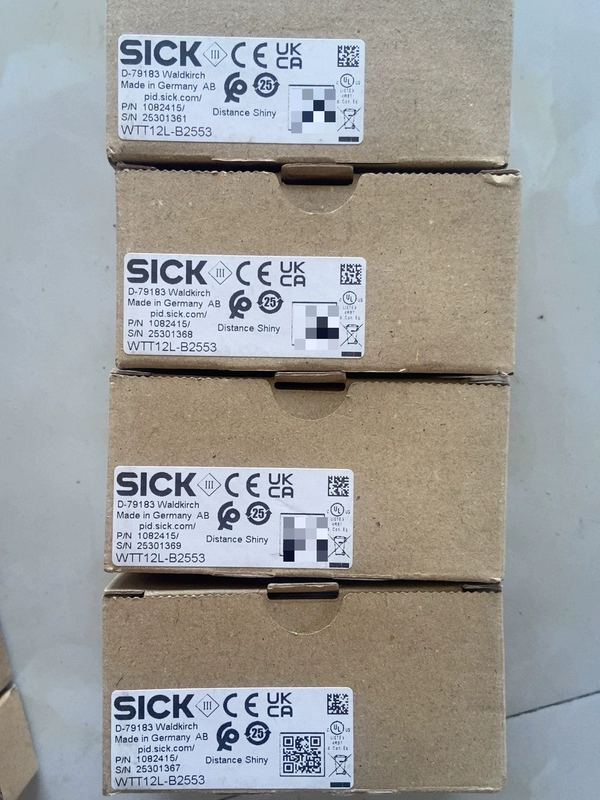 SICK WTT12L-B2553 Laser Sensor for Precise Detection