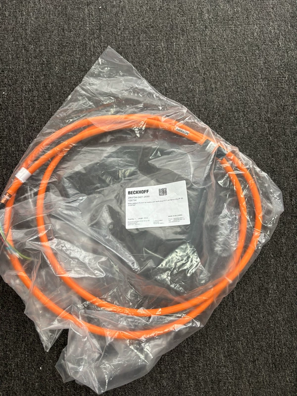 BECKHOFF ZK4704-0421-2030  106754 Motor Connection Cable