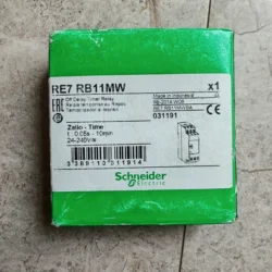 Motor Sequencing with Schneider RE7RB11MW Time Relay
