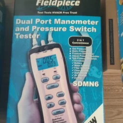 HVAC Pressure Testing with Fieldpiece SDMN6 Manometer