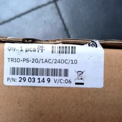 Control Cabinet Use Phoenix Contact TRIO-PS-2G/1AC/24DC/10