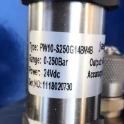 Pressure Sensor Yasuda Yasutoshi PW10-S250G14BM4B Industrial