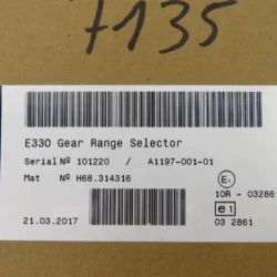 VOITH A1197-001-01 Gear Selector for Industrial Drives