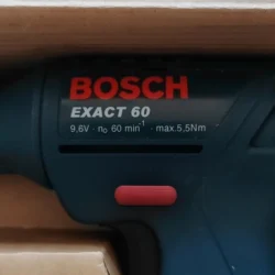 Cordless Torque Screwdriver Bosch EXACT60 for Precision Work