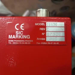 SIC MARKING I113S Scribing Marking Head for Metals Parts