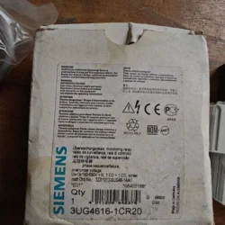 SIEMENS 3UG4616-1CR20 Digital 3-Phase Monitoring Relay