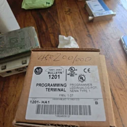Industrial Drive Setup with Allen-Bradley 1201-HA1 Panel