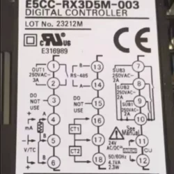Process Heating Control with Omron E5CC-RX3D5M-003