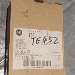 DC Contactor Allen-Bradley 100-C12DJ10 12A 24V Control