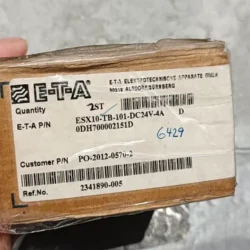 Electronic Circuit Breaker ETA ESX10-TB-101-DC24V-4A