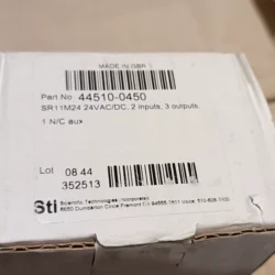 Safety Relay STI SR11M24 44510-0450 24V AC/DC Dual Channel