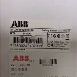 Safety Relay ABB RT9 2TLA010029R0000 DIN Rail 24V DC