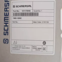 Machine Safety with SCHMERSAL FWS 1205C 101170056