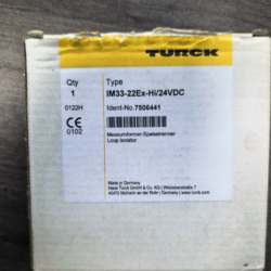 Isolating Amplifier TURCK IM33-22Ex-Hi/24VDC 7506441