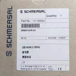 Machine Guarding SCHMERSAL SRB301HC/R-24V 101190594