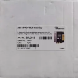 Bihl+Wiedemann BWU2642 18051 AS-i PROFIBUS Gateway