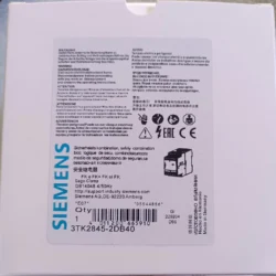 SIEMENS 3TK2845-2DB40 Safety Relay 24V DC Industrial