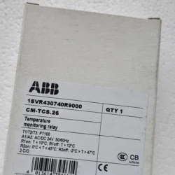 Motor Temperature Monitoring ABB CM-TCS.26 1SVR430740R9000