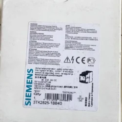 Safety Relay SIEMENS 3TK2825-1BB40 for E-Stop Systems
