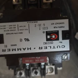 AC Contactor Cutler-Hammer C832JN3 Used 3-Pole 30A