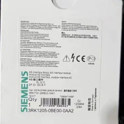 SIEMENS 3RK1205-0BE00-0AA2 AS-Interface Module Industrial