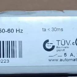 TIESE AR.9659.2000 SAFE 4 Safety Relay for Packaging Lines