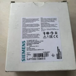 Factory Load Feeder Control SIEMENS 3UF7000-1AB00-0