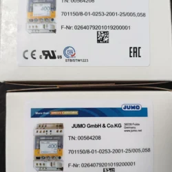 Industrial Process Control JUMO 701150/8-01-0253-2001-23/005