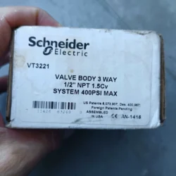 Schneider VT3221 Three-Way Ball Valve for HVAC Control