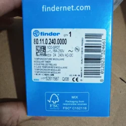 Finder 80.11.0.240.0000 Time Relay DIN Rail Timer