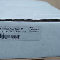 AS-i Power Supply Bihl+Wiedemann BW1649 for Control Panels