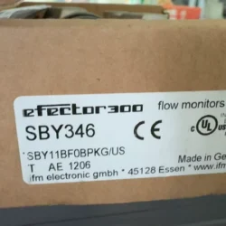IFM SBY346 Flow Sensor for Industrial Water Systems