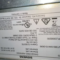 Industrial Panel PC SIEMENS 6AV7260-0AA10-0XX6 Touchscreen