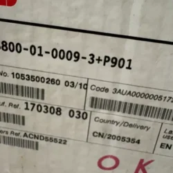 Pump Control ABB ACS800-01-0009-3+P901 Drive for Pumps