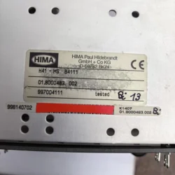 Safety Module Rack HIMA H41-MS B4111 for SIS Systems