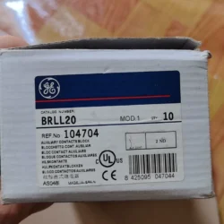 Contactor Auxiliary Contact GE BRLL20 104704 for Control
