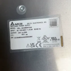 Delta DRL-24V480W1AA DIN Rail Power Supply Industrial 24V